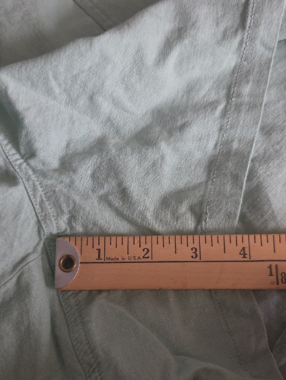 TORRID | Light Green Linen Blend Pull On Patch Pocket Drawstring Shorts | 22 - Picture 11 of 11